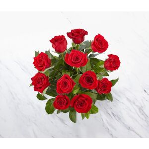 12 roses short stemmed